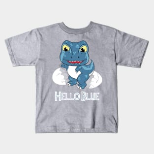 Hello BLue Kids T-Shirt